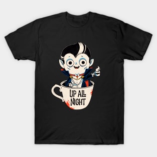 Dracula and coffee T-Shirt